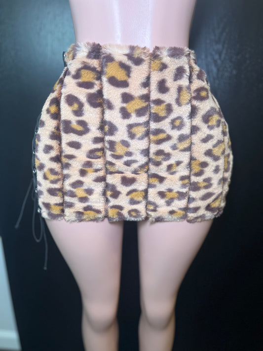 CHEETAH GIRL SKIRT